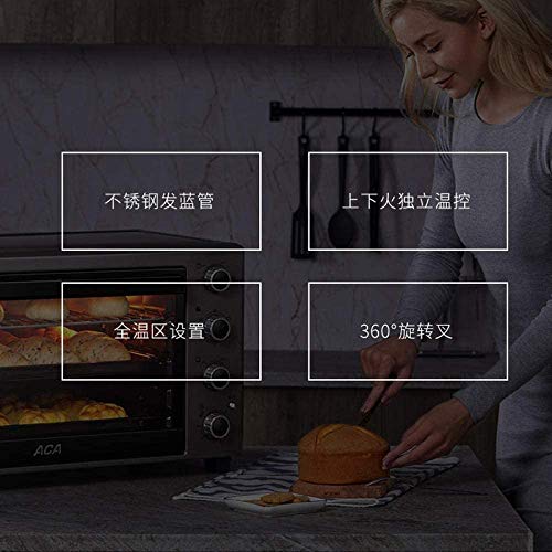 Horno Conveccion Breadmaker Horno eléctrico Horno casero Multifuncional Automático 60 litros Gran Capacidad