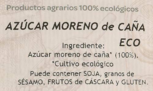 Horno de Leña Azúcar Moreno de Caña Eco, 1000g, Pack de 1