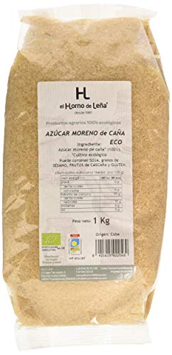 Horno de Leña Azúcar Moreno de Caña Eco, 1000g, Pack de 1