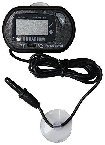 Hosaire Termómetro de Agua Digital LCD Tanque de Peces para el terrario Acuario Vivarium -50 ~ + 70 ℃