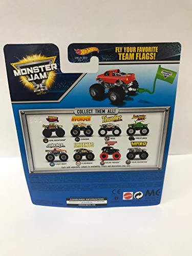 Hot Wheels Monster Jam Re-Crushable Car Carolina Crusher 2018 New Look