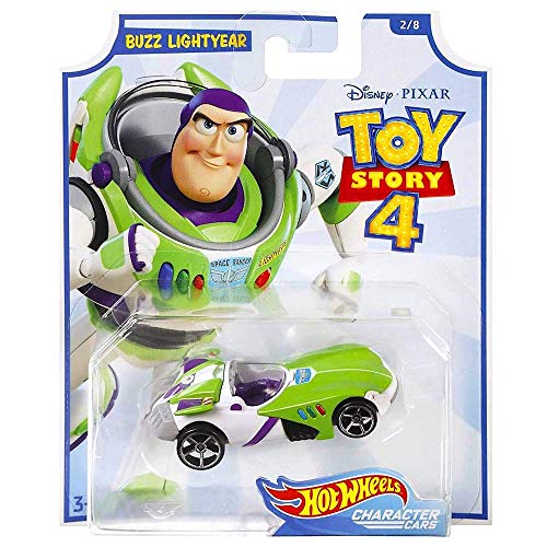 Hot Wheels Toy Story 4 Buzz Lightyear Character Car