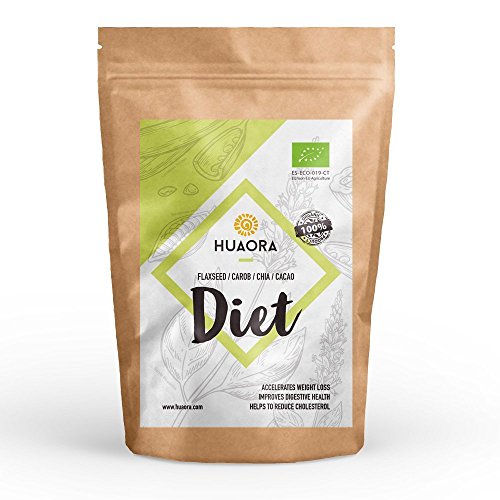 Huaora - Diet, Superalimentos Efecto Saciante y Eliminación Líquidos 250gr | 100% Natural, Vegano y Orgánico - Sin Gluten, Sin Lactosa, Sin Aditivos Artificiales