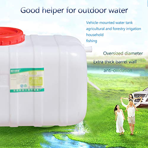 HXFAFA Recipiente de Agua con Grifo, Jarra de plástico Gruesa para almacenar Alimentos, Agua para Acampar, Recipiente de Agua, Tanque de Agua doméstico