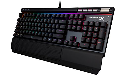 HyperX HX-KB2RD2-US Alloy Elite RGB - Teclado mecánico de Gaming, Cherry MX Red (US layout)