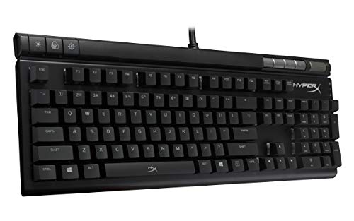 HyperX HX-KB2RD2-US Alloy Elite RGB - Teclado mecánico de Gaming, Cherry MX Red (US layout)