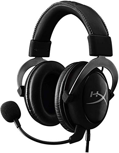 HyperX KHX-HSCP-GM Cloud II - Cascos de Gaming para PC/PS4/Mac, color gris