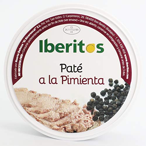 Iberitos - Paté A La Pimienta - 6 Latas X 250 Gr
