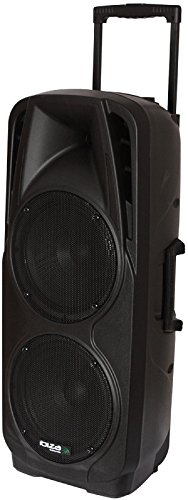 Ibiza Sound PORT225VHF-BT - Sistema de sonido portátil autonomo, Negro