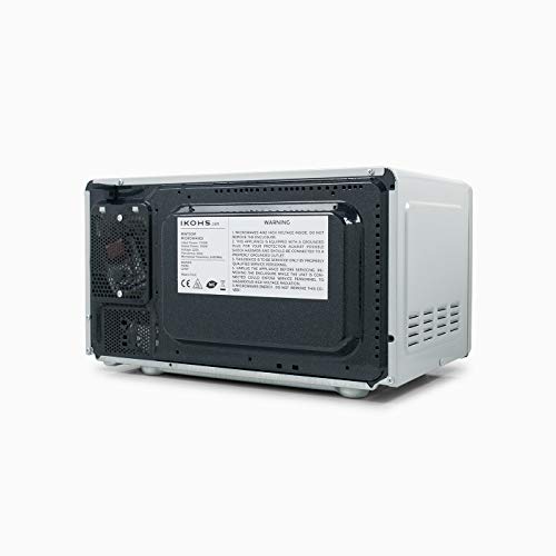 IKOHS Microondas MW700M Espejo - Microondas, 700W,Capacidad de 20L, 6 Niveles de Potencia, Temporizador hasta 30 minutos, 33.5x45.0x25.0 cm