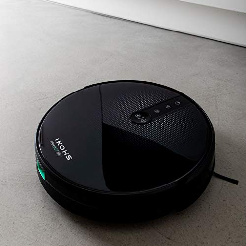 IKOHS NETBOT S18 - Robot Aspirador 4 en 1, con Mapeo y App, Potencia de Succión 1800 Pa, Navegación Inteligente, Sensores Anticolisión y Anticaídas, Compatible Alexa, Google Home, WiFi, 220-240 V