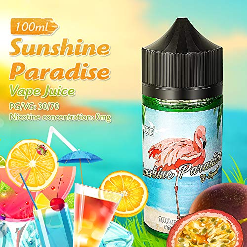 IMECIG Vaper Liquido E Liquido Vaper Jugo E Jugoso Sabor 70/30 E Liquid para todos los cigarrillos E Short-Fill para cigarrillos electrónicos Vapes Box Mod Vape Pod Kits de inicio 100ml Sin nicotina