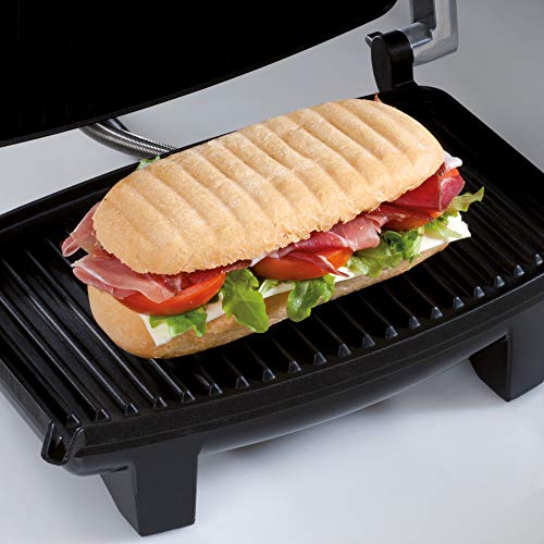 Imetec Dolcevita GL5 Parrilla/sandwichera, 1000 W, Gris