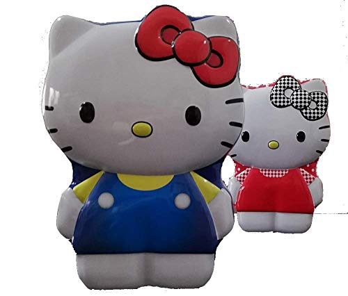 IMPACTO COLECCIONABLES Estuche Portaobjetos de Hello Kitty - 2 Modelos Distintos