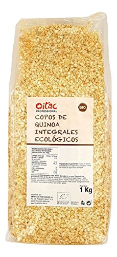 Importaco Itac - Copos de Quinoa Integrales Ecológicos - 1 Kg