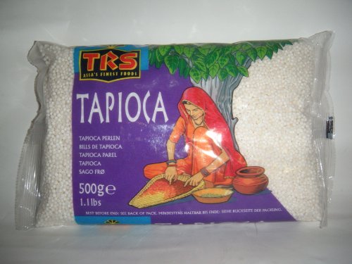 Indianstore24 Sago/Tapioka Perlen 500g