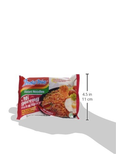 Indomie Fideos Instantáneos, Mi Goreng Pedas, Picante - 40 Paquetes