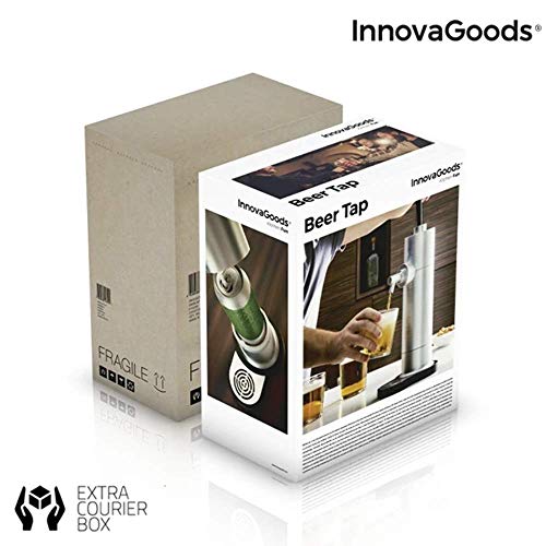 InnovaGoods IG814199 Grifo de Cerveza para Latas, ABS