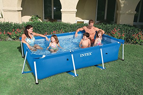 Intex 28270NP Small Frame - Piscina desmontable, 220 x 150 x 60 cm, 1.662 litros