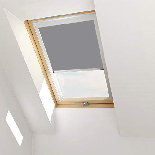 Itzala Cortina de Oscurecimiento para Ventanas para Tejado VELUX, M04, 304, 1, Gris