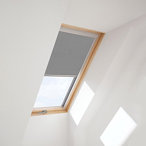 Itzala Cortina de Oscurecimiento para Ventanas para Tejado VELUX, M04, 304, 1, Gris