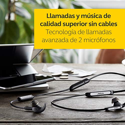 Jabra Elite 45e – Auriculares Bluetooth con Protección Impermeable para Llamadas Inalámbricas y Música, Negro Titanio