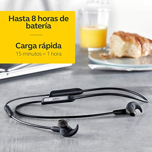 Jabra Elite 45e – Auriculares Bluetooth con Protección Impermeable para Llamadas Inalámbricas y Música, Negro Titanio