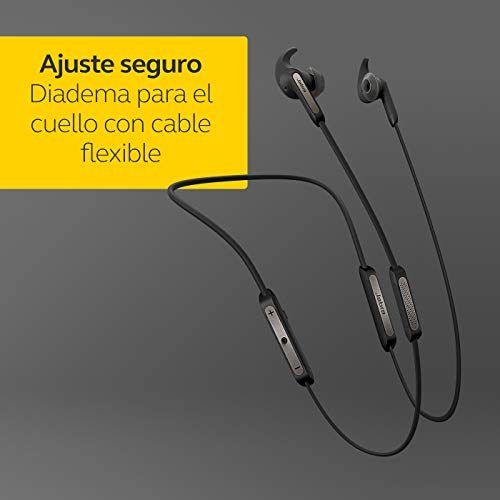 Jabra Elite 45e – Auriculares Bluetooth con Protección Impermeable para Llamadas Inalámbricas y Música, Negro Titanio