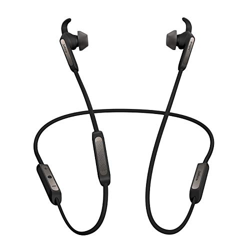 Jabra Elite 45e – Auriculares Bluetooth con Protección Impermeable para Llamadas Inalámbricas y Música, Negro Titanio