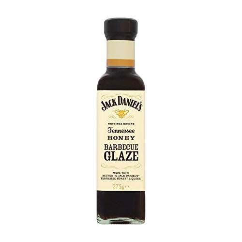 Jack Daniel's - Paquete de prueba BBQ Sauces & BBQ Glaze - 5 botellas en un set (1330g) - Smooth Original, Full Flavor Smokey, Smokey Sweet, Hot Chilli, Tennessee Honey