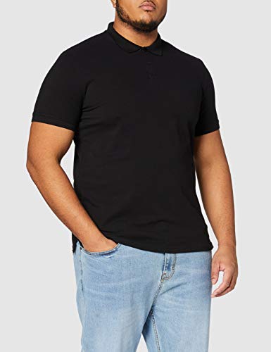 Jack & Jones Jjebasic Polo SS Noos - Camiseta para Hombre, Negro , Talla XL