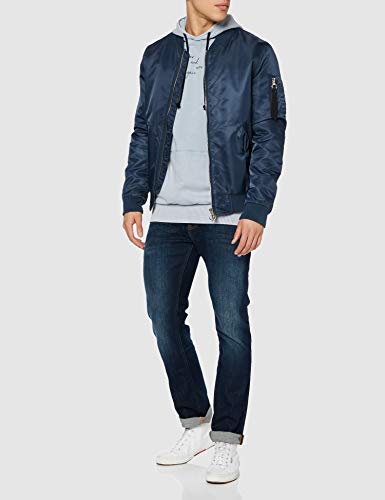 Jack & Jones Joralight Sweat Hood Ka Sudadera con Capucha, Ashley Blue, XL para Hombre