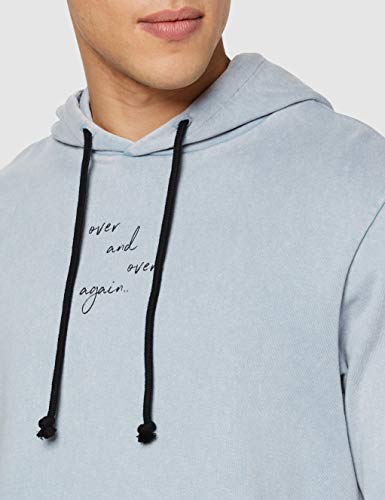 Jack & Jones Joralight Sweat Hood Ka Sudadera con Capucha, Ashley Blue, XL para Hombre