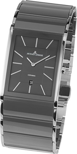 Jacques Lemans Reloj Analogico para Hombre de Cuarzo con Correa en Acero Inoxidable 1-1939D