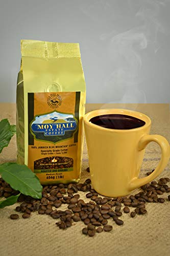 Jamaica Blue Mountain Single Estate Special Reserve Coffee Grounds, 16 oz