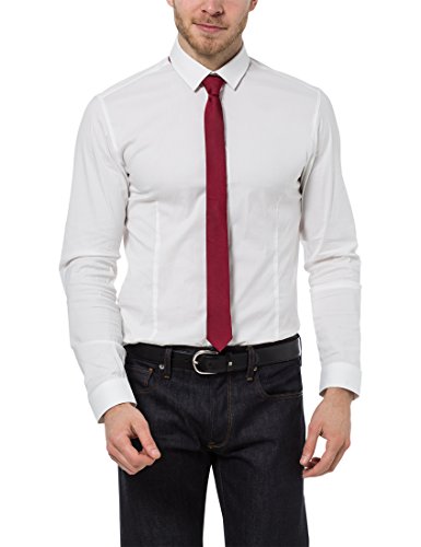 James Tyler - Corbata Hombre, Rojo, Talla única