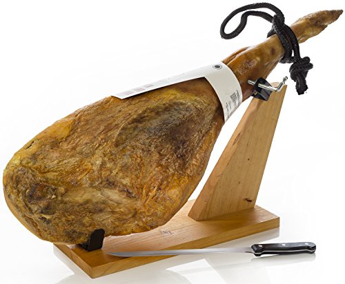 Jamonprive Jamón Serrano Reserva 6.2 - 6.8 Kg + Jamonero + Cuchillo Jamonprive