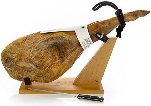 Jamonprive Jamón Serrano Reserva 6.2 - 6.8 Kg + Jamonero + Cuchillo Jamonprive