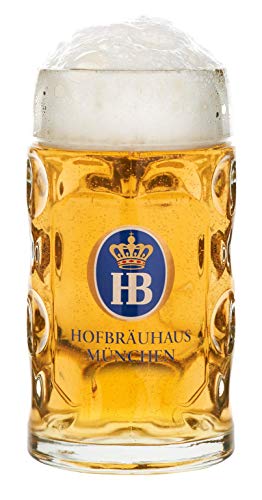 Jarra de Cerveza Alemana Múnich Hofbräuhaus München HB 1 litro King Werk KI 1000074