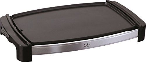 Jata GR204N Plancha de Asar Superficie 44,5 x 30 cm Apta para el Lavavajillas con Bandeja Colectora de Salsas 2200 W