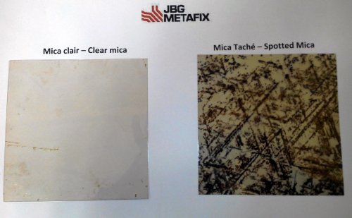 JBG-Metafix: hoja de mica clara para salamandras y otros tipos de estufas, transparente