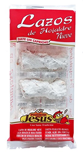 JESUS lazos de hojaldre nieve 150 gr