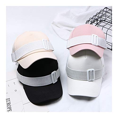 JINRONG Azucarada Sólido Coloración Gorra De Béisbol Al Aire Libre Protección Solar Temperamento Femenino (Color : Beige)