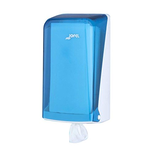 Jofel AG33200 Azur Dispensador de Papel, Mecha Mini, Azul