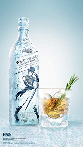 Johnnie Walker White Walker Whisky Escocés, Edición limitada Juego de Tronos - 700 ml