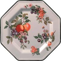 Johnson Bros – fruta fresca, juego de 6 platos llanos de 27 cm (segundo calidad) *