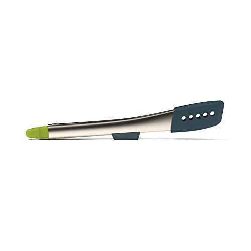 Joseph Joseph Elevate Pinzas de acero inoxidable de 30,5 cm- Gris / Verde