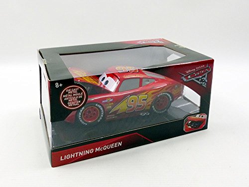 Joy Toy 98365 – Cars 3 Lightning Mcqueen Metal Diecast 1: 24, 25 x 15 x 12 cm