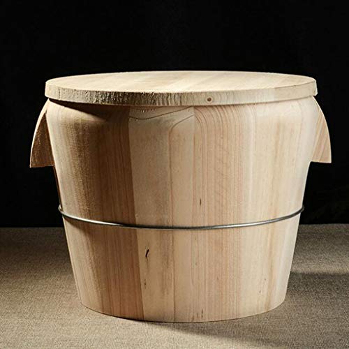 joyMerit Bol De Mezcla De Madera Sushi Oke Hangiri - 21cm