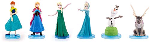 Juego completo Frozen Fever 6 Figura 5cm Colección Original Cake Decoration Cake Topper